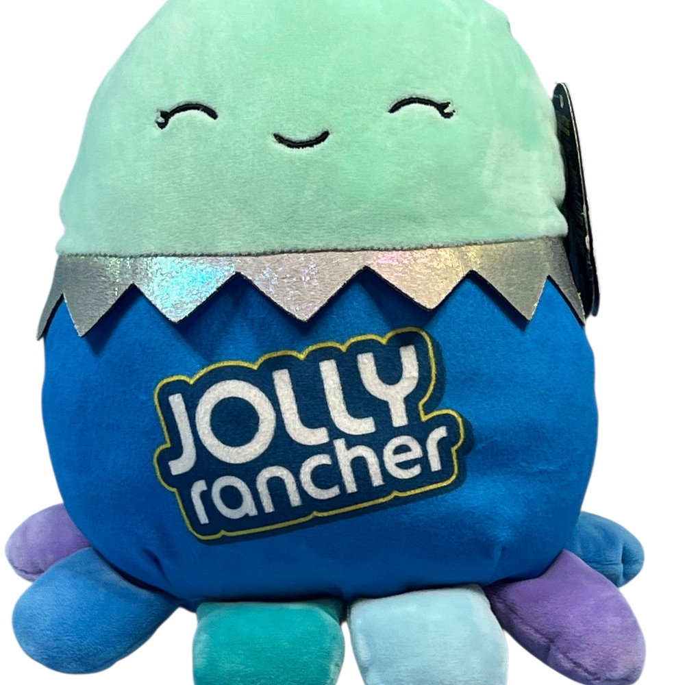 Smiling Octopus Squishmallow - Blue and Mint
